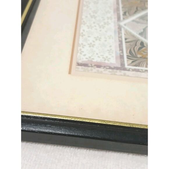 Exotic Star Of David Artist Signed Framed Gold Handpainted Mediterranean Culture - Picture 13 of 16